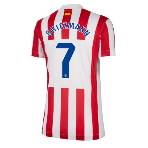 Atletico Madrid Antoine Griezmann #7 Replika Hjemmebanetrøje Dame 2025-26 Kortærmet Atletico Madrid Antoine Griezmann #7 Replika Hjemmebanetrøje Dame 2025-26 Kortærmet